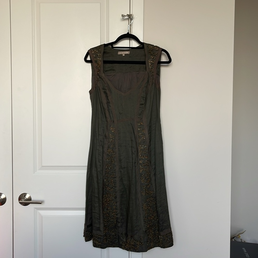 JIGSAW Military Green Dress